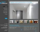Site Internet de la société Decoccinelle spécialisée dans la rénovation d'appartements.