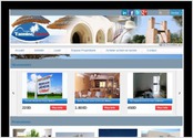 site pour agence immobilier, contient des biens en vente ou lcation