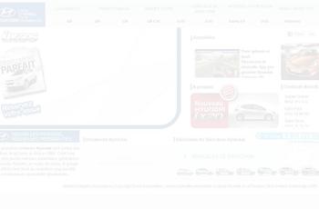Site internet de la marque Hyundai  la Runion