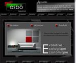 Site internet de prsentation des modles de maison  ossature bois OSB KUB pour la socit BGBois : Cration du site/ Cration du logo/ Photographies/ Campagne Google AdWords