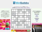 Mini site de dtente proposant de jouer gratuitement au clbre jeu \"Sudoku\", possibilits de choix de niveaux, programme d\