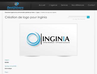 Cration de logo pour la socit INGINIA SA en Suisse