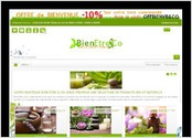 Mise en place d'un site e-commerce pour des produits bio et naturels.