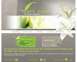 site statique, vetrine / vendeur de fleurs(fleuriste)