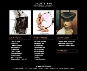 Calliste Paris est une agence artistique proposant des artistes dans les domaines de la Coiffure, du Maquillage pour la haute couture et la publicité.