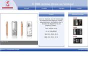 site web pour la présentation des produits g-tide au Sénégal