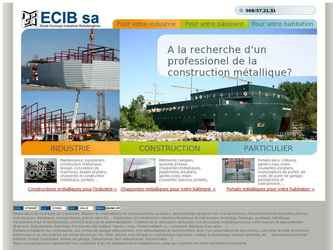 Pour ECIB, la collaboration dIGWANE.COM englobe:
 
Design et identité
Développement internet
Site de présentation