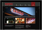 Site internet du restaurant rubino