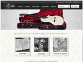 Site de vente de guitares de marque Gallato.
