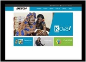  Conception et développement du site web de la société BTECH; concepteur des tablettes de marque Kova. Le site web est la vitrine des différents produits et services de l'entreprise et est doté d'un système qui permet au client de suivre son compte client, sa garantie et à la société de gérer les bonus clients. 

Année: 2016