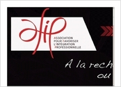 Conception d'un flyer pour l'AFIP (Association pour Favoriser l'Intégration Professionnelle).