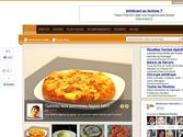 Site communautaire de recettes de cuisines. Design, intégration et développement.
