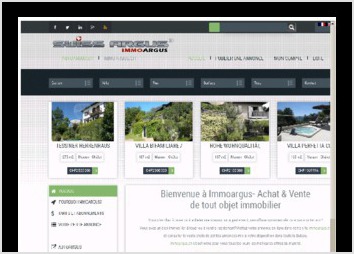 Un multilingue site web dvelopp avec wordpress pour la vente et achat de tout objet immobilier 