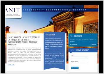 Un projet pour créer un site web pour une association marocain qui s?intéresse au domaine touristique/.
