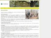 site vitrine présentant les activités de cette association :"les amis de la forêt de Rambouillet"