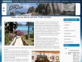 Site web dynamique sous wordpress avec maintenance et hbergement  : CHALETS COTE MER  » Chalets Cote Mer – Baie Sainte Anne Chambres d’htes Praslin Island, les intrieures, Seychelles. location seychelles