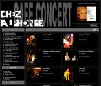 Site du Caf concert Chez Alphonse