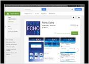 Application mobile du congrs bisannuel Paris Echo 2015, 27-29 mai 2015, Paris - France.
Organis par la Filiale d\