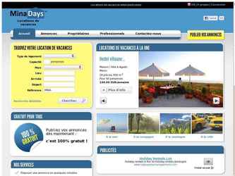 Site dannonces de locations de vacances.

Mise en relation des offre et des demandes locatives.

Réalisé en PHP-MySQL