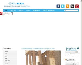 Site de l'agence de voyage Américaine TunisUSA.

Site web dynamique avec technologies Flash et Wordpress