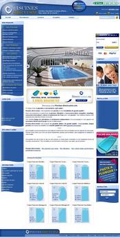 Boutique en ligne spécialisé dans la vente de piscines et accessoires avec devis en ligne 