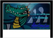 Mascot design crocodile pour un client de type "Youtubeurs" et d'origine espagnole.
