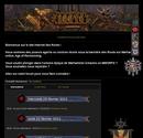 Site personnel pour une guilde sur Warhammer online (jeu en ligne)
Pages de présentation, téléchargement de fichier privé, forum