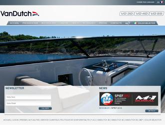 Le site vandutch.fr est un site de présentation de la marque vandutch spécialsé dans la construction des bateaux, ce site est développé en php5 et avec le framework codeigniter