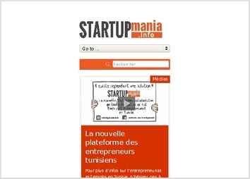 Startup Mania est une plateforme collaborative en ligne qui traite de tout ce qui est emploi et entrepreneuriat en Tunisie.
Réalisé sous Wordpress.