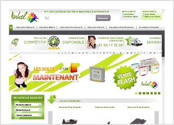 C'est un site r&eacute;alis&eacute; sous Prestashop et qui vend des cartouches d'encre en ligne.