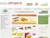 Site ecommerce de vente d'aliment sans allergène. Développé avec la solution open source THELIA. Conception de la charte graphique et logo.