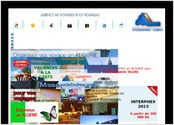 site web pour une agence touristique + administration du site ( les hotels-les destinations )ralis a 90%