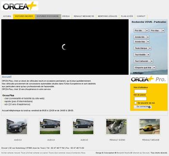 Réalisation d'un site pour une société automobile (Sous Joomla). Design, Intégration, Référencement