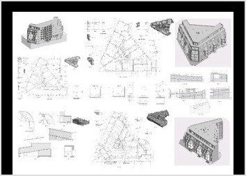 des plans coffrage sur Revit 