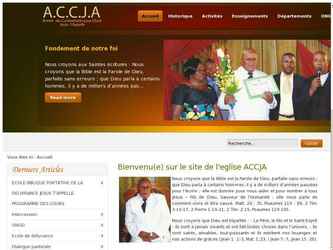 le site d'information de l'Eglise Accja
