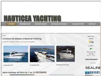 Version 2 du site sous Cms joomla 
- refection du template pour look plus classe 
-reprise des fiches produits bateaux
insertion galerie photos et onglet
- injection annonces 
- composant emailing 