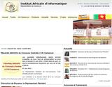 Site internet de la représentation camerounaise de l'école d'informatique africaine inter-etat IAI.