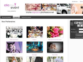 Plateforme internet permettant aux visiteurs (professionnels de l'&eacute;v&egrave;nement priv&eacute;) d'int&eacute;grer leurs offres qui sont ensuite filtr&eacute;es et propos&eacute;es aux particuliers qui souhaitent organiser leur mariage.