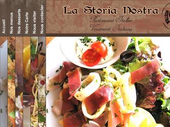 Site Administrable d un Restaurant de spcialits Italiennes.