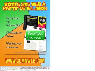 Comnweb.com - Votre Site Low Cost à partir de 16€ par mois en 3 étapes - De nombreux thèmes au choix | Comnweb.com

Le site Low-cost, une offre à portée de tous!

L'offre low cost de Com'n Web vous permet d'avoir votre site web à petit budget, comprenant une page d'accueil, deux pages supplémentaires et un choix parmi notre catalogue de thèmes. Idéal pour les entreprises et particuliers disposant d'un petit budget communication.

http://www.comnweb.com/site-gratuit