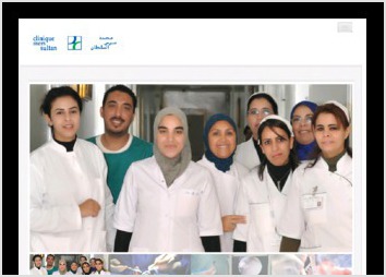 Objectif : Site vitrine de la Clinique Mers Sultan 
Technologie : code natif - HTML5 - CSS3 - Bootstrap

