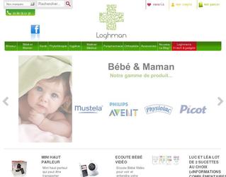 Création du site internet Loghman

- Boutique en ligne