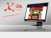 Site internet pour une plateforme d emploi specialisee dans les metiers de la nuit.
