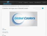 Création de logo pour globalcoolers :Global Coolers est spécialisée dans l’importation de fontaines à bonbonnes ou de fontaines branchées sur le réseau d’eau de ville, ainsi que des accessoires s’y rapportant.