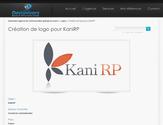 Création de logo Kani RP Spécialiste des relations presse.