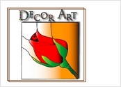 logo societe de vitrails - sur Dragonfly Software et photoshop 