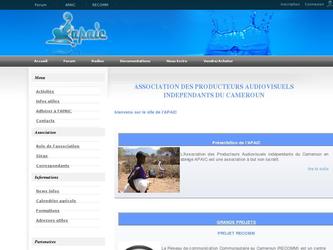 il s'agit du site web de l'association des producteur audio visuel du Cameroun realisée par mes soin et permattant la communication et l'interconnexion des producteur independant de l'audivisuel au cameroun
