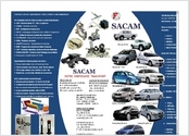 Plaquette commerciale pour vanter les modèles de véhicules vendus par un concessionnaire automobile.