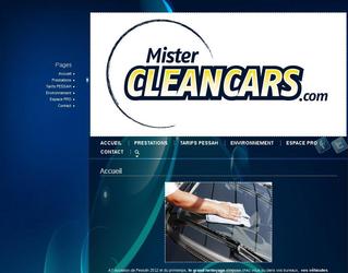 Mister Cleancars a  fait appel a nos services pour la création de leur site internet mobile.