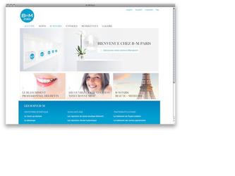 Site de présentation de l'entreprise. Intégration Multilingues. 
Développement d'une interface adaptée de gestion des contenus. 

http://bm-paris.com/